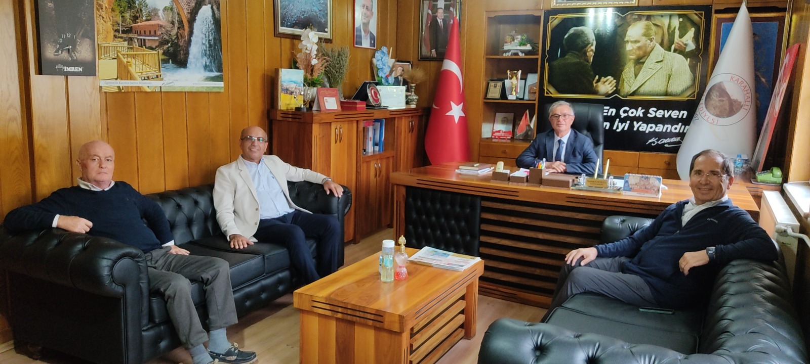 Başkanla Fotoğraflarımız